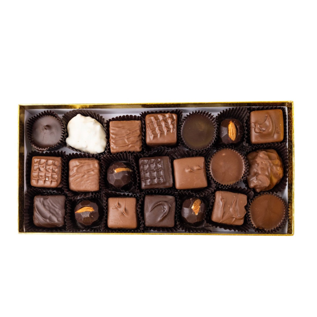 Nuts and Caramels Chocolate Box